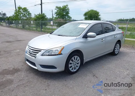 2014 Nissan Sentra Sv из США, поврежденный, VIN 3N1AB7AP2EY320486